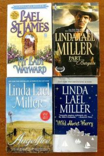  LINDA LAEL MILLER Romance Paperback Novels Just Kate, Jessica,Miranda