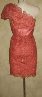 Jessica Simpson Social One Shoulder Dress Sz 6 $148