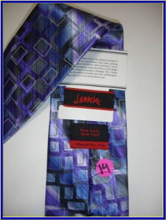 New J Jerry Garcia Silk Tie York Collection 54