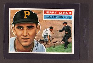 1956 Topps 97 Jerry Lynch NMT in Card Saver I