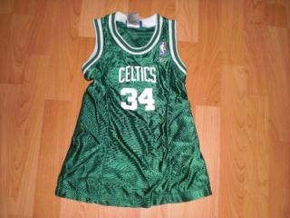 Boston Celtics NBA Basketball Jersey Dress Pierce 34 Girls Toddlers 3T