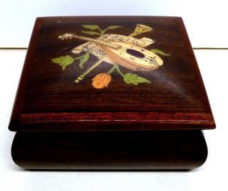Wooden Sorrento Jewelry Box Made in Italy