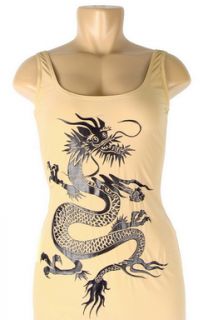 Jerome LHuillier Full Length Slinky Dragon Dress 36