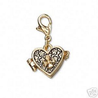 Wholesale Heart Prayer Wish Box Locket Clasp Jewelry