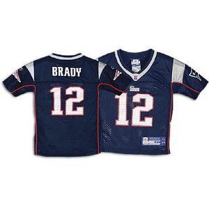 New England Patriots Tom Brady Reebok Navy Toddler Jersey