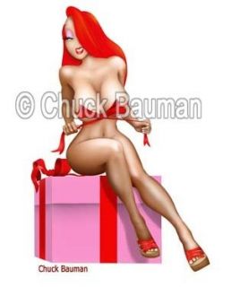 Sexy Girl Magnet Jessica Rabbit Christmas Gift Pinup
