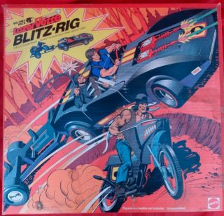 Big Jim PACK P.A.C.K. Blitz Rig Lazer Vette Howler Motorcycle In Box