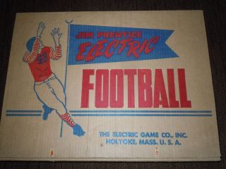 Vintage Electric Football Game Toy Jim Prentice Model 511 in Original
