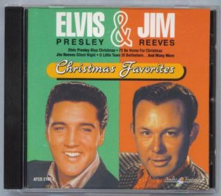 Elvis Presley Jim Reeves Christmas Favorites Mint CD