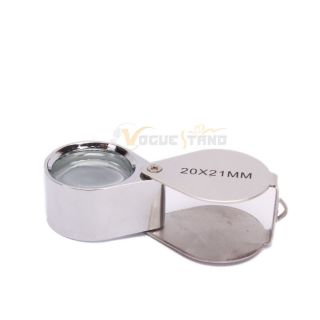 New 20x21mm Jewelry Diamond Watch Repair Magnifying Glass Magnifier