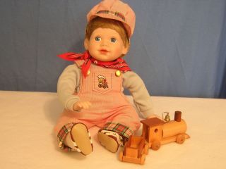 Jimmy The Engineer Doll Designed by Elke Hutchens