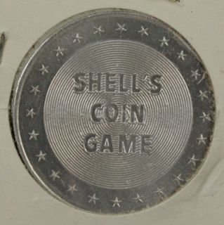  Oil States of The Union Coin Game Rhode Island Aluminum Token