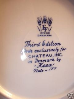 1974 Rhode Island Breakers Middletown Collectors Plate