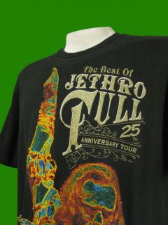 Vtg Jethro Tull 25th Anniversary Tour T Shirt XL