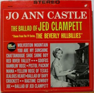Jo Ann Castle Ballad of Jed Clampett Wolverton Mountain 1963 Stereo LP