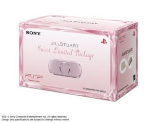 PSP 3000 Jill Stuart Sweet Limited Pink 4GB Bundle