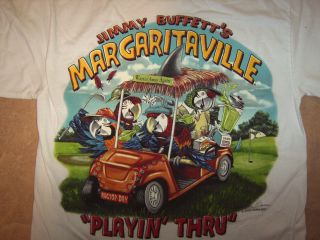 Jimmy Buffett Margaritaville Shirt Myrtle Beach Golf SM