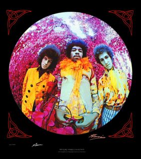 This image was on the front cover of the Jimi Hendrix Experience album