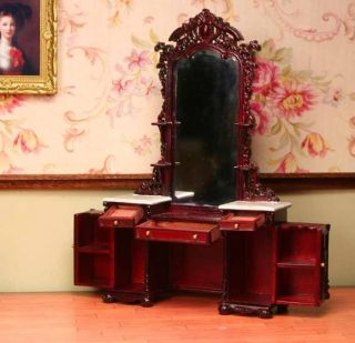 Bespaq Vanity Dollhouse Miniature Furniture 1 12 Scale