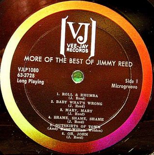 Jimmy Reed with More of The Best 1964 Vee Jay Blues LP