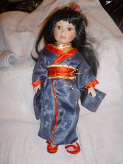 Seymour Mann Porcelain Doll in Kimono 16