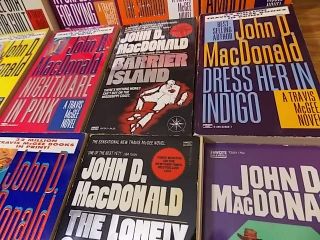 John D MacDonald Lot of 12 Paperbacks