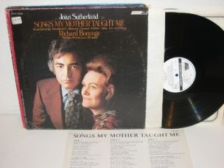 Joan Sutherland Songs My Mother Taught Me 12 LP WLP London OS26367