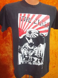 Vintage The Clash T Shirt Punk Joe Strummer Great Condition Size Large