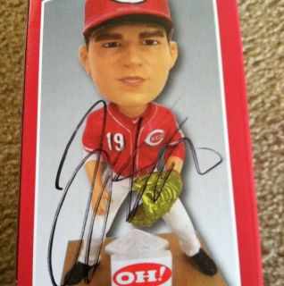 Joey Votto Autograph Bobblehead Cincinnati Reds