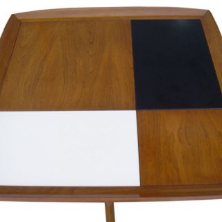  john keal for brown saltman coffee table made in 1958 walnut frame