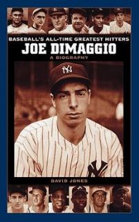 Joe DiMaggio A Biography New by David Jones 0313330220