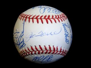 MINT* 1998 New York Yankees Team Signed Baseball From Player On Team