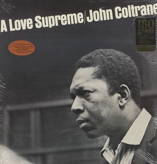 John Coltrane LP A Love Supreme Brand New SEALED Vinyl LP Virgin Vinyl