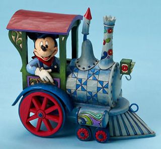 Mickey Mouse Train Jim Shore NIB Disney In Stock  No Tax