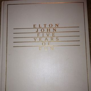 Elton John Dee Murray Authentic Tour Book Elton John Five Years Of