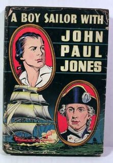 1946 A Boy Sailor with John Paul Jones Book w DJ