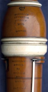 The English instrument maker William Bainbridge developed and patented