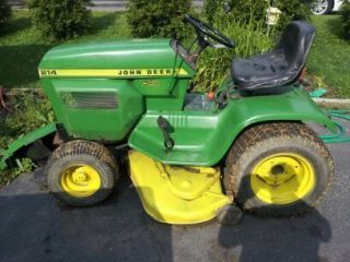 John Deere 214 Lawn Garden Tractor