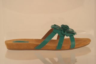 Clarks Womens Spell Flower Artisan Shoes Green New