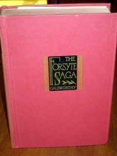 1933 The Forsyte Saga by John Galsworthy