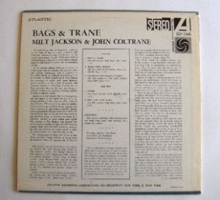 John Coltrane Blue Train Milt Jackson Bags & Trane Records 2 LPs Blue
