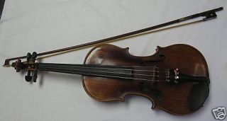 1928 John Juzek Violin with Richard Geipel Bow Case  