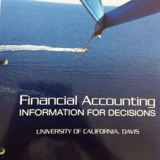 Financial Accounting 5th Edition by John J Wild Customized for UC Davis MGT11A  