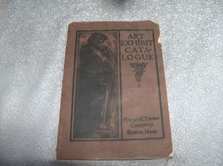 1905 1906 Art Exhibit Catalogue Horace K Turner Co  