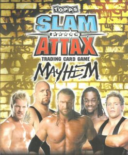 Topps WWE Slam Attax Mayhem Raw Trading Card See Which Cards Available New  