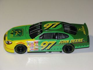 NASCAR Chad Little Autographed 97 John Deere Car  
