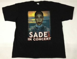 Sade 2011 World Tour T Shirt with John Legend Shirt 6 Small  