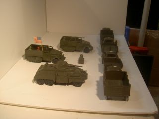 Marx Playset Military Vehicles  