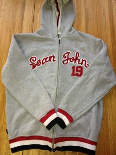 Sean John Gray Hoodie Mens Small Excellent condition  