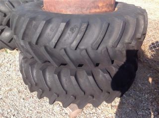 2 John Deere IH Oliver Tractor Firestone 18 4 R x 34 Radial Tires  